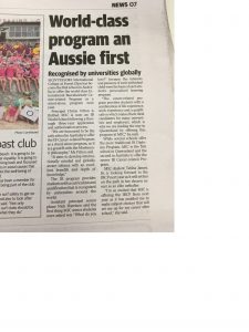 Sunshine Coast Daily article