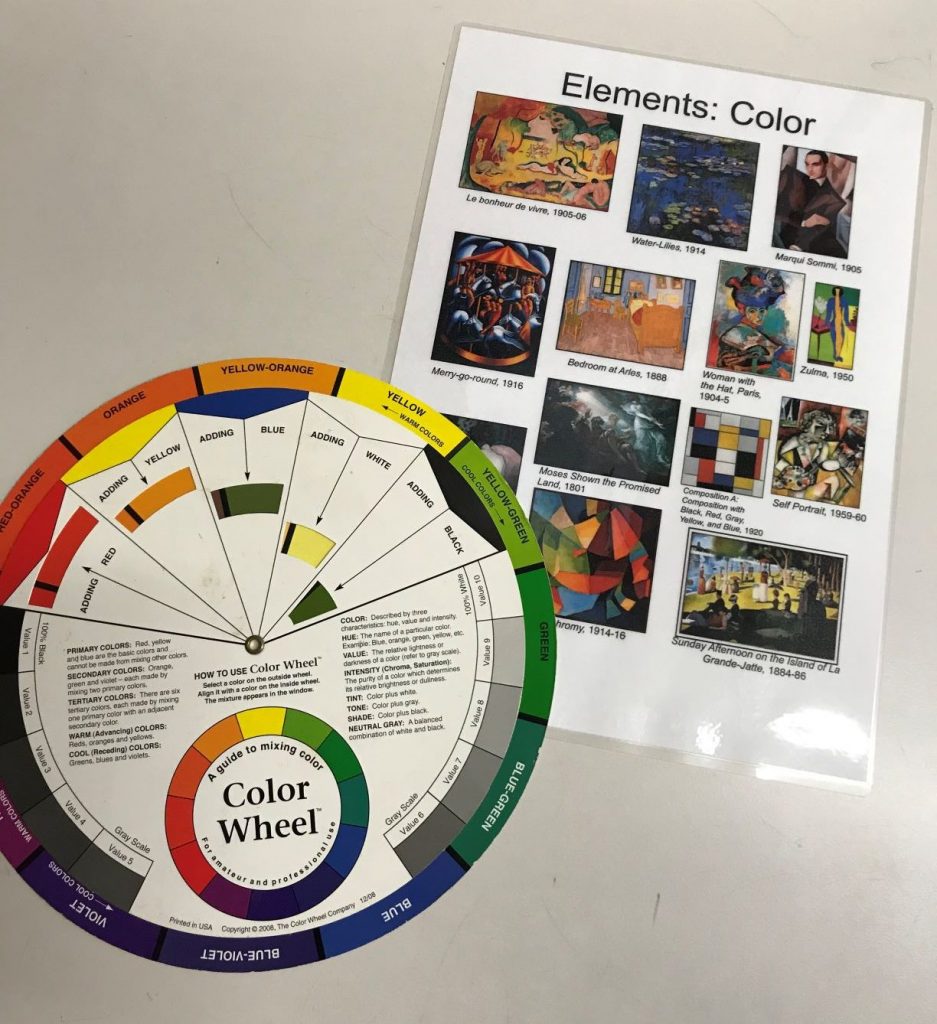 Colour work - colour wheel Wira