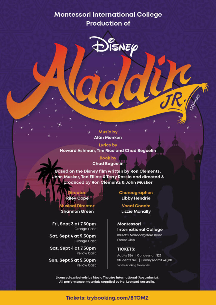 Aladdin Jr Poster